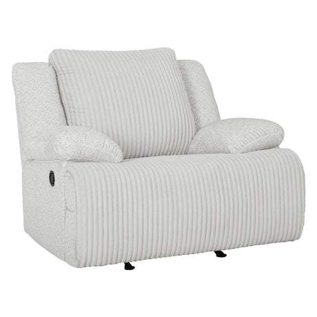 Fauteuil en velours côtelé berçant et inclinable - Top Tier