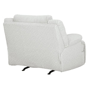 Fauteuil en velours côtelé berçant et inclinable - Top Tier