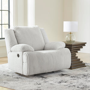 Fauteuil en velours côtelé berçant et inclinable - Top Tier