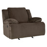 Fauteuil en velours côtelé berçant et inclinable - Top Tier