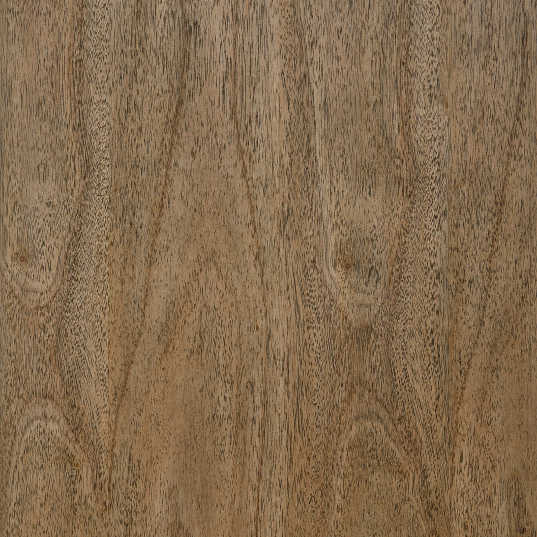 Bureau à 6 tiroirs en bois/placage de manguier brun clair - Tomtyn