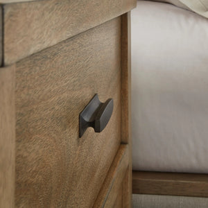 Commode à 5 tiroirs en bois brun clair - Tomtyn