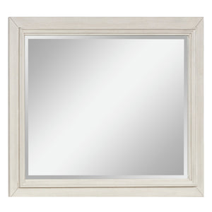 Miroir de bureau en bois/placage bicolore - Shaybrock