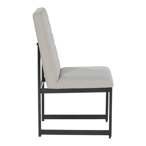 Ensemble de 2 chaises de salle à manger rembourrées - Tomtyn