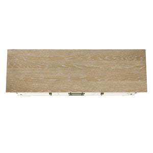 Buffet en bois bicolore avec 2 portes et 2 tiroirs - Shaybrock