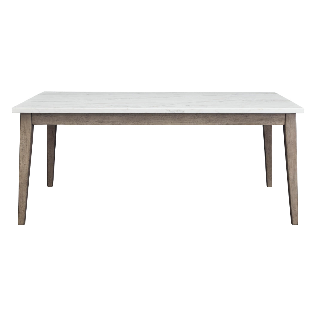 Table de salle à manger marbre blanche - Loyaska