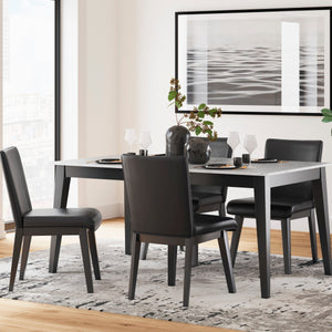 Ensemble de 2 chaises de salle à manger rembourrées - Jettaya