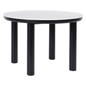 Table de salle à manger marbre blanche - Xandrum