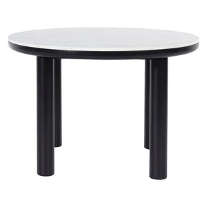 Table de salle à manger marbre blanche - Xandrum