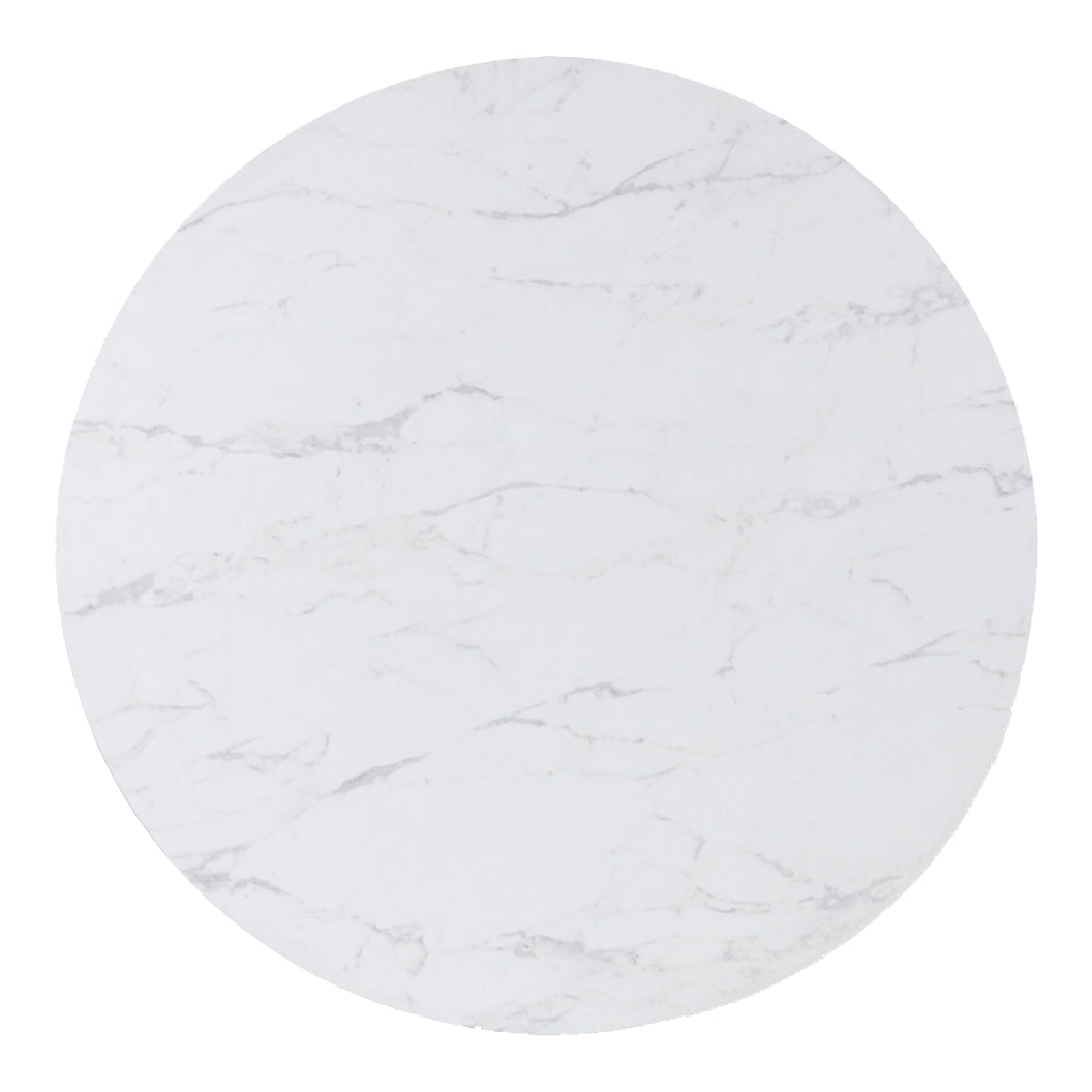 Table de salle à manger marbre blanche - Xandrum