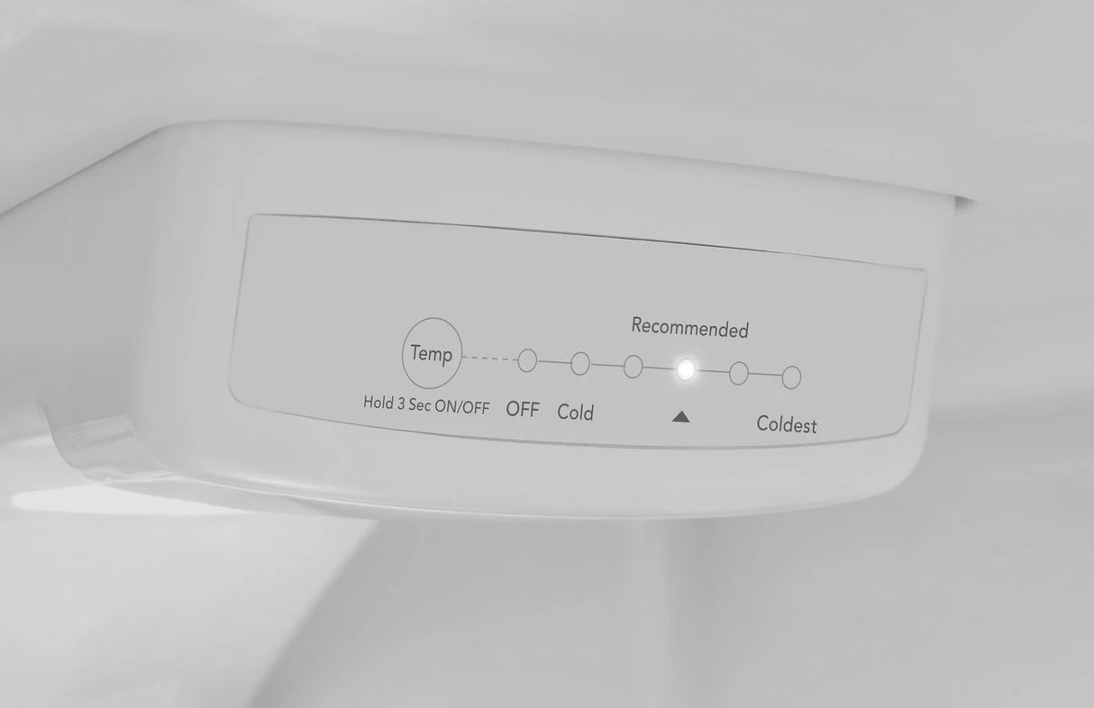 Réfrigérateur congélateur haut Inox 28po