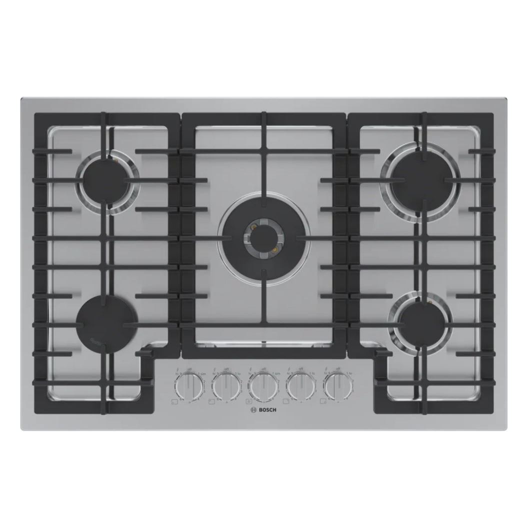 Plaque de cuisson au gaz 30 po. avec 5 brûleurs