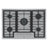 Plaque de cuisson au gaz 30 po, Inox avec 5 brûleurs avec FlameSelect® - Série 800