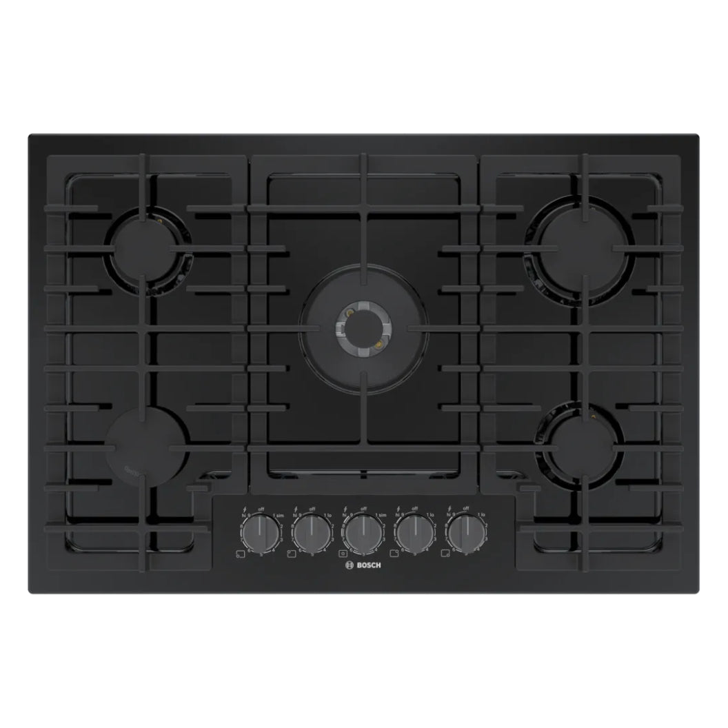 Plaque de cuisson au gaz 30 po. avec 5 brûleurs
