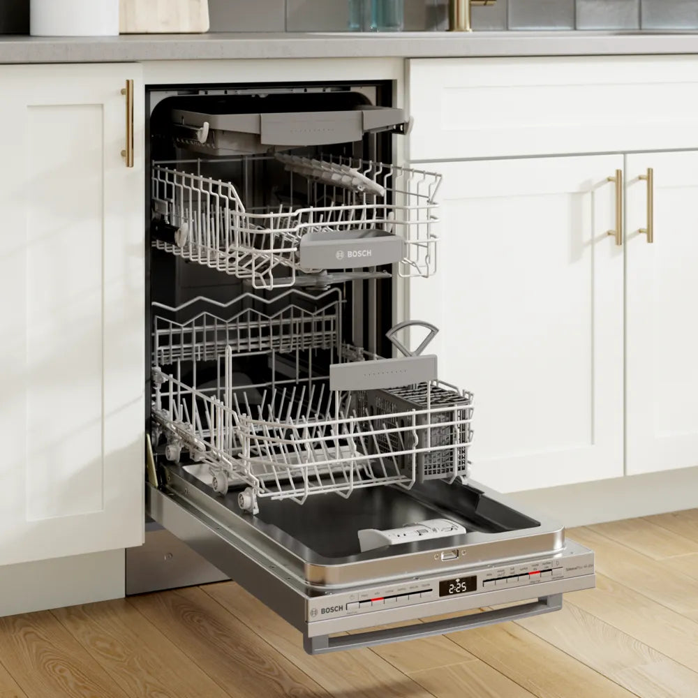 Lave-vaisselle intelligent encastrable 18 po. 44 dBA Inox - Série 800