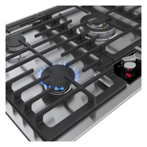 Plaque de cuisson au gaz 36 po 5 brûleurs Inox - Série Benchmark