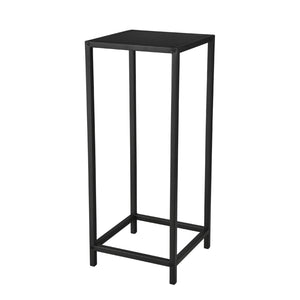 Table d'appoint en métal noir - Vera