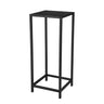 Table d'appoint en métal noir - Vera