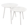 Ensemble de 2 tables gigognes en MDF - Vilma
