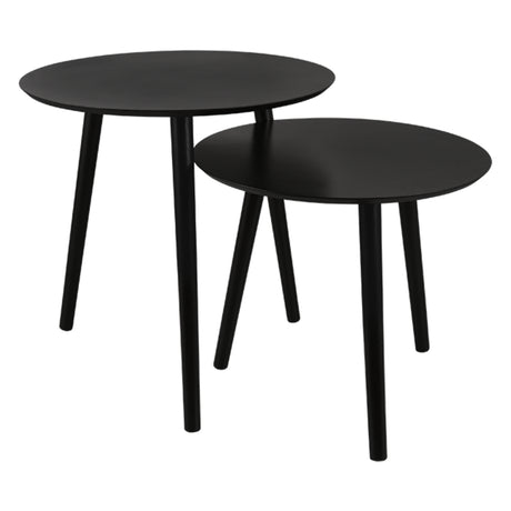 Ensemble de 2 tables gigognes en MDF - Vilma