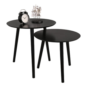 Ensemble de 2 tables gigognes en MDF - Vilma