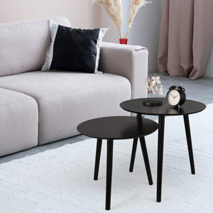 Ensemble de 2 tables gigognes en MDF - Vilma