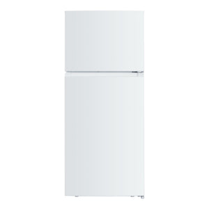 Réfrigérateur congélateur haut Blanc 28po