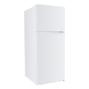 Réfrigérateur congélateur haut Blanc 28po