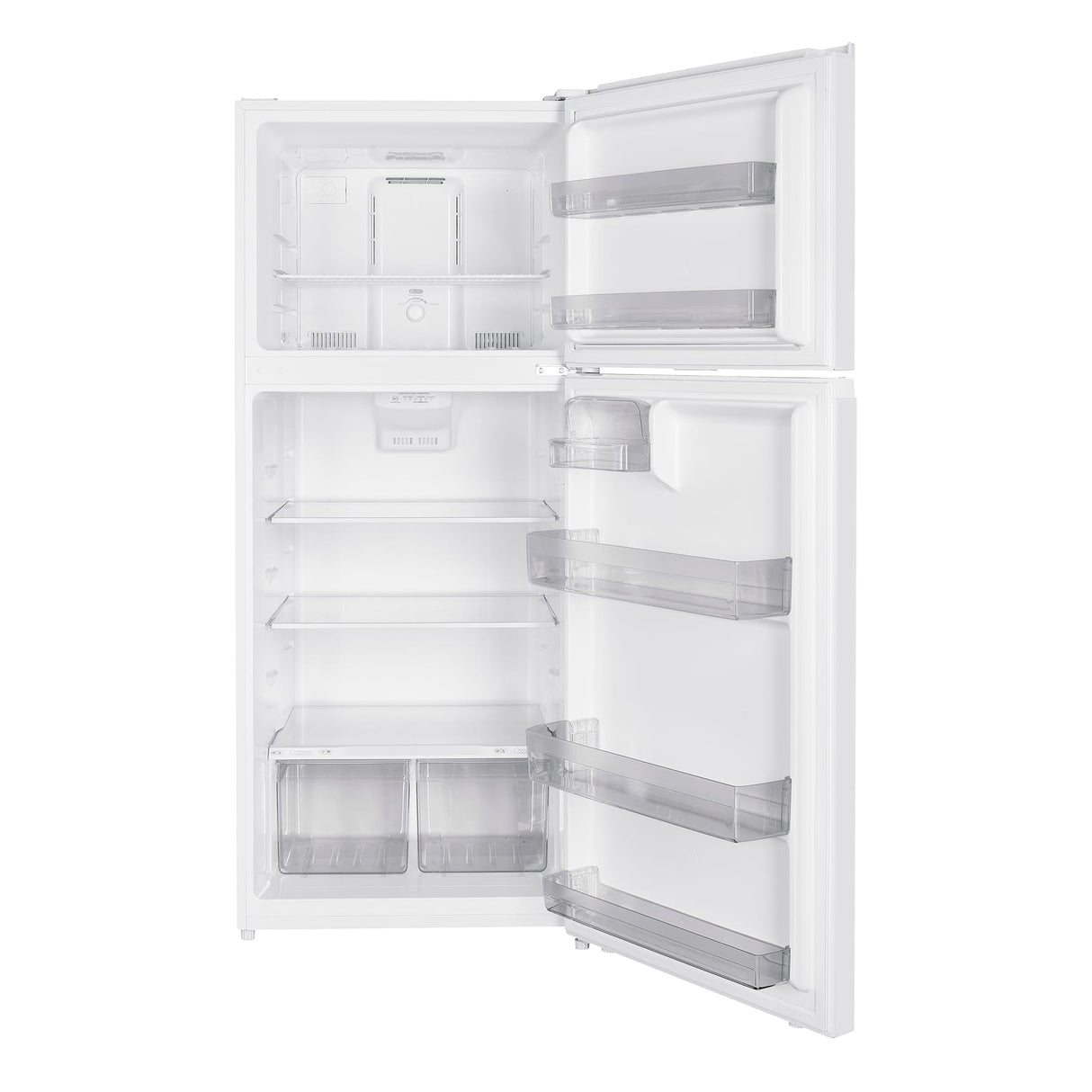 Réfrigérateur congélateur haut Blanc 28po