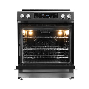 Cuisinière à induction encastrable 30 po inox 5,0 pi³