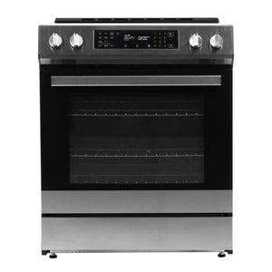 Cuisinière à induction encastrable 30 po inox 5,0 pi³