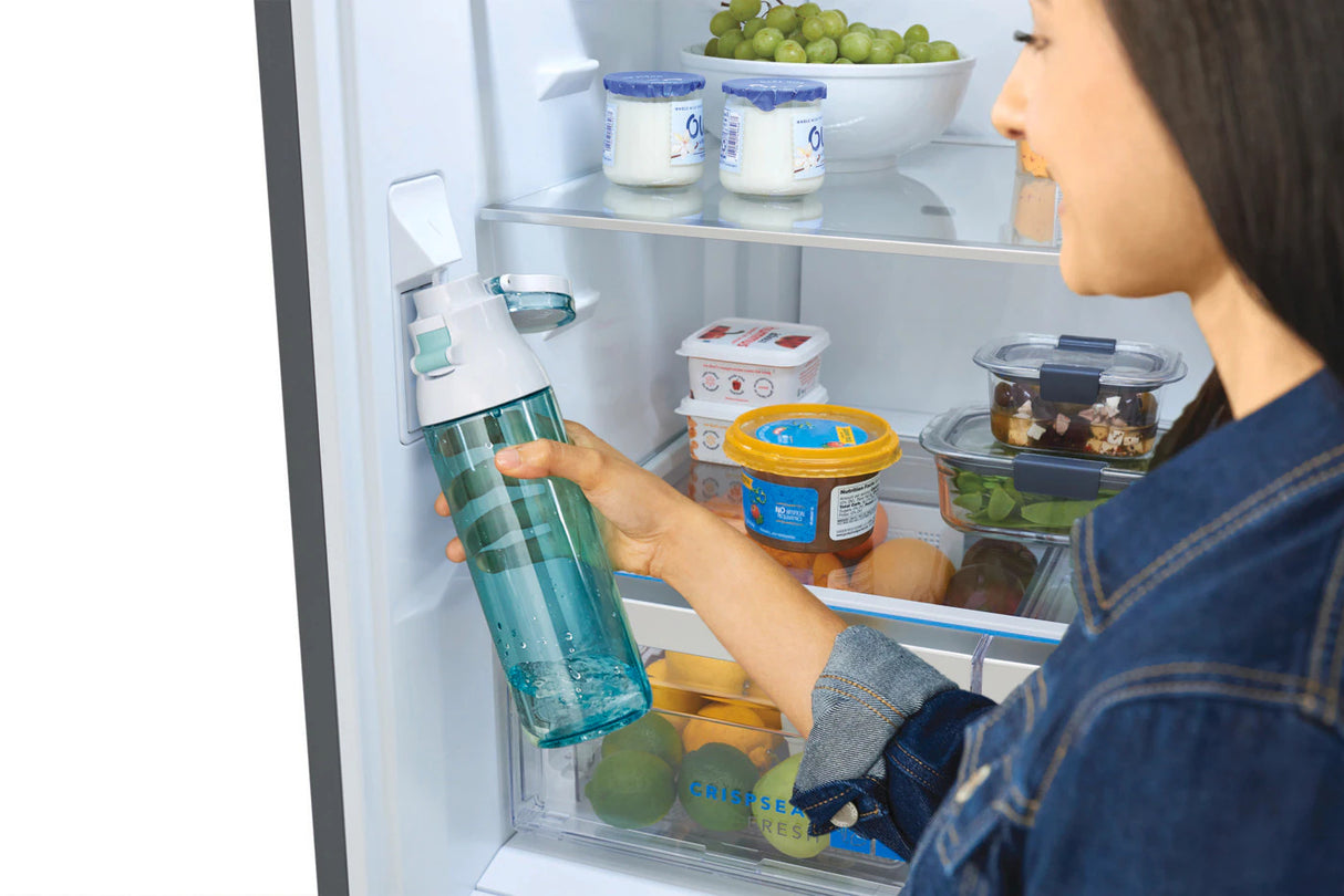 Réfrigérateur congélateur bas Inox 30po