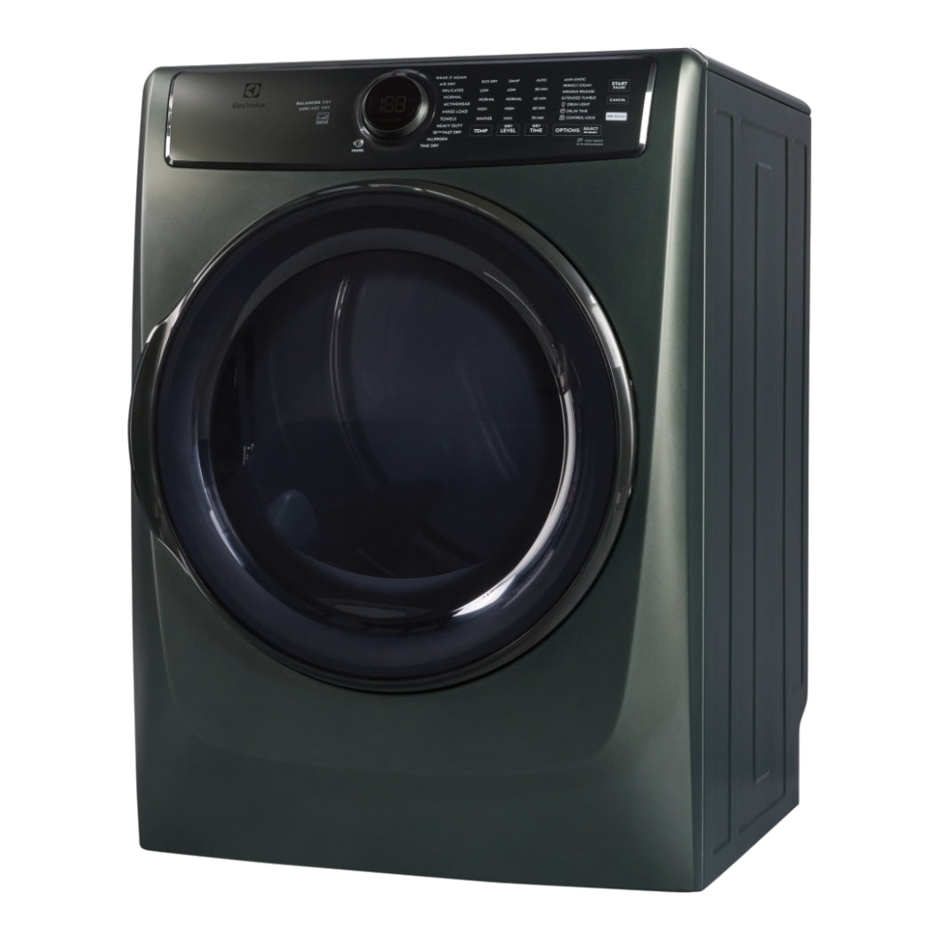 Sécheuse électrique 27 po, 8,0 pi³ Vert alpin avec Balanced Dry™ et rafraîchissement instantané