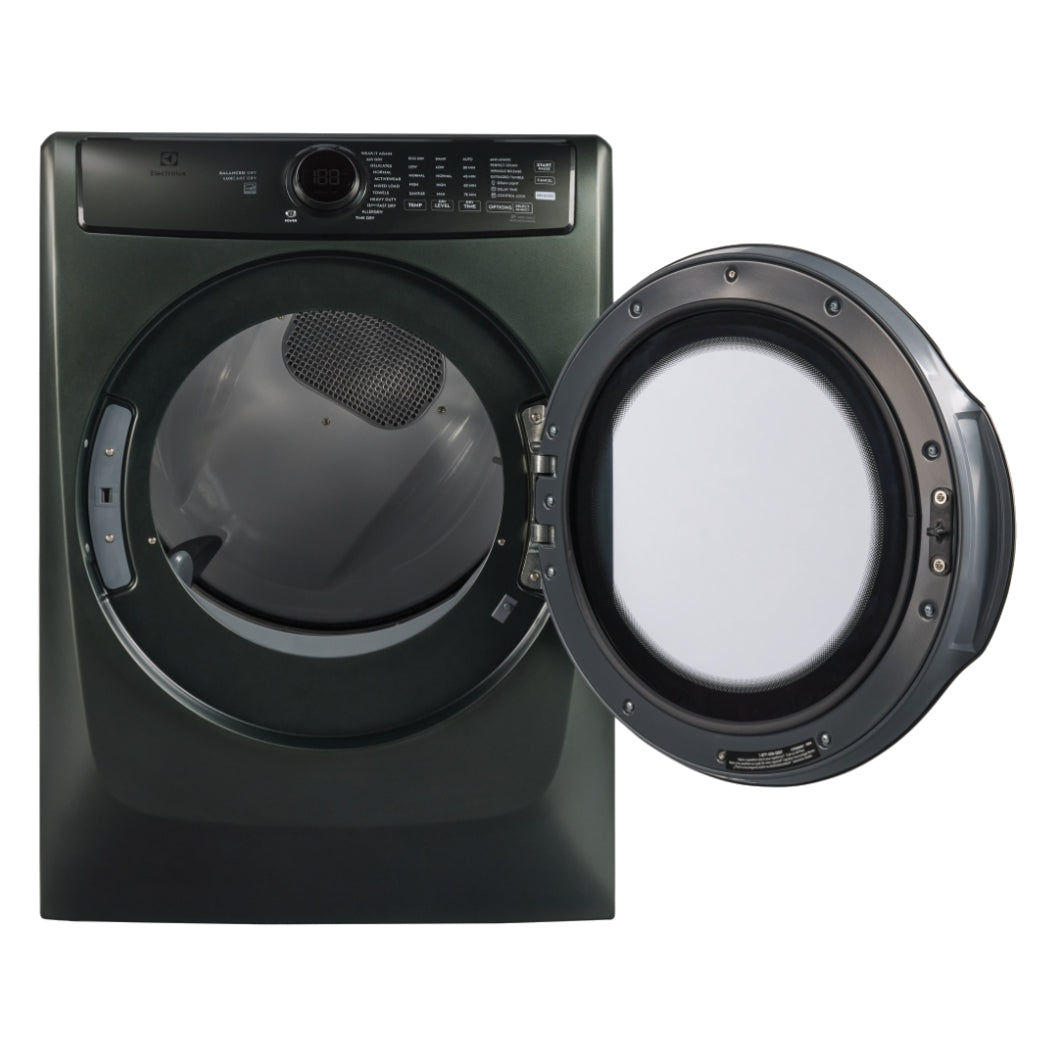 Sécheuse électrique 27 po, 8,0 pi³ Vert alpin avec Balanced Dry™ et rafraîchissement instantané