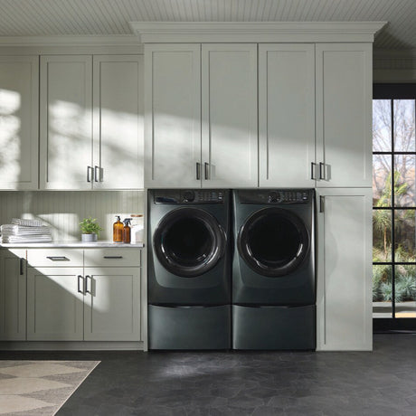 Piédestal Luxury-Glide® Vert alpin avec tiroir de rangement spacieux