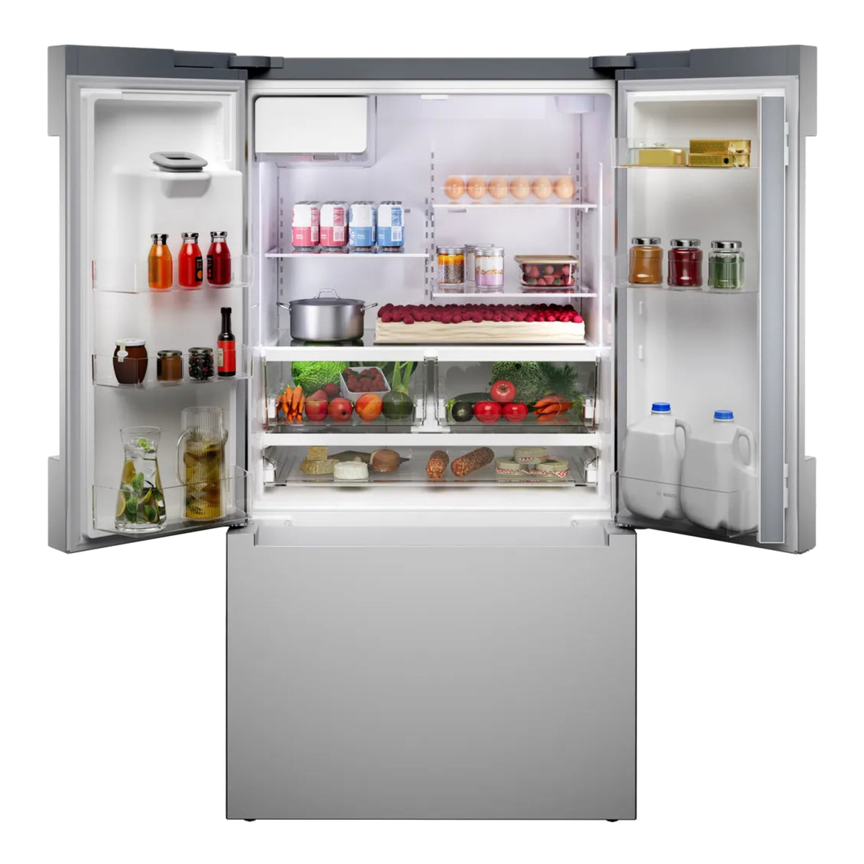 Réfrigérateur porte françaises Inox 36po