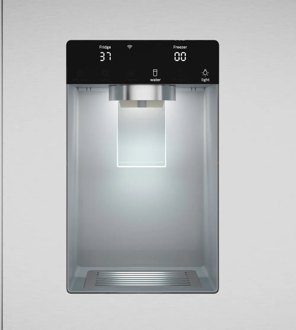 Réfrigérateur porte françaises Inox 36po