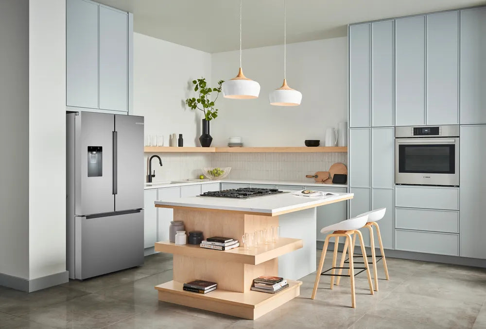 Réfrigérateur porte françaises Inox 36po