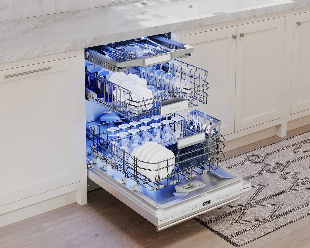 Lave-vaisselle intelligent encastrable 24 po. 42 dBA Inox - Série Star Sapphire®