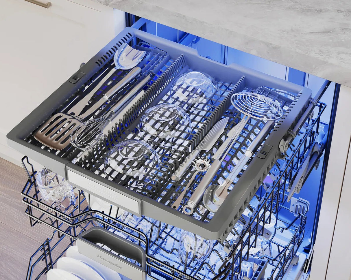 Lave-vaisselle intelligent encastrable 24 po. 42 dBA Inox - Série Star Sapphire®