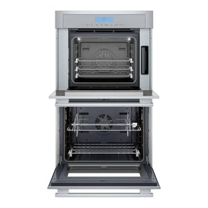 Four encastrable double à convection à la vapeur 2,8 pi³ / 4,5 pi³ gris