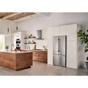 Réfrigérateur porte française 36 po, 21 pi³ Inox à 3 portes - Série 800 avec Wi-Fi