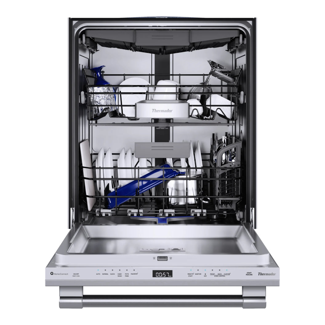 Lave-vaisselle intelligent encastrable 24 po. 44 dBA Inox - Série Sapphire®