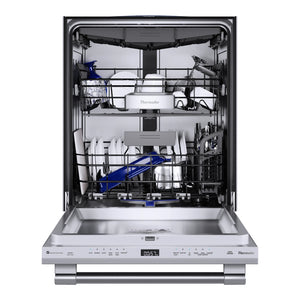 Lave-vaisselle intelligent encastrable 24 po. 44 dBA Inox - Série Sapphire®