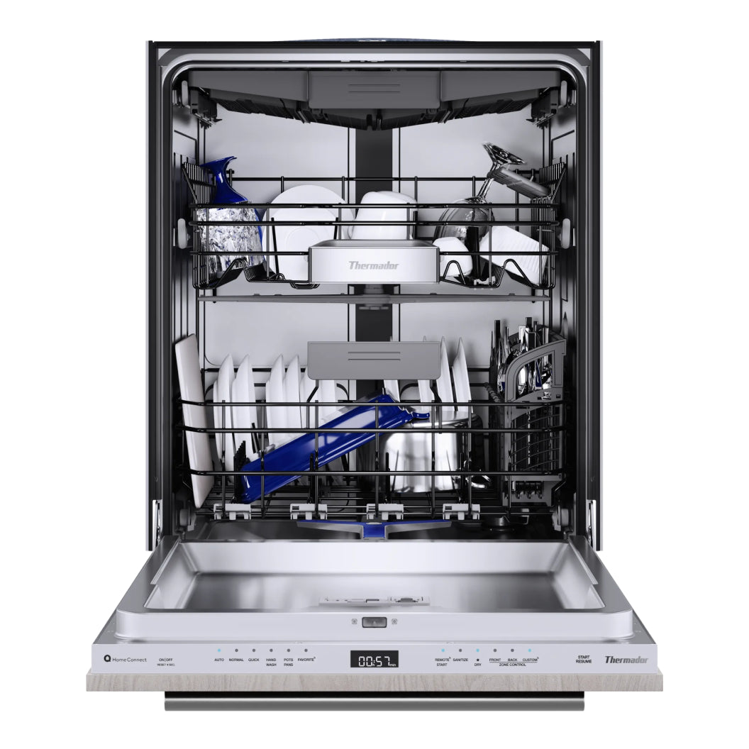 Lave-vaisselle intelligent encastrable 24 po. 44 dBA Panneau requis - Série Sapphire®