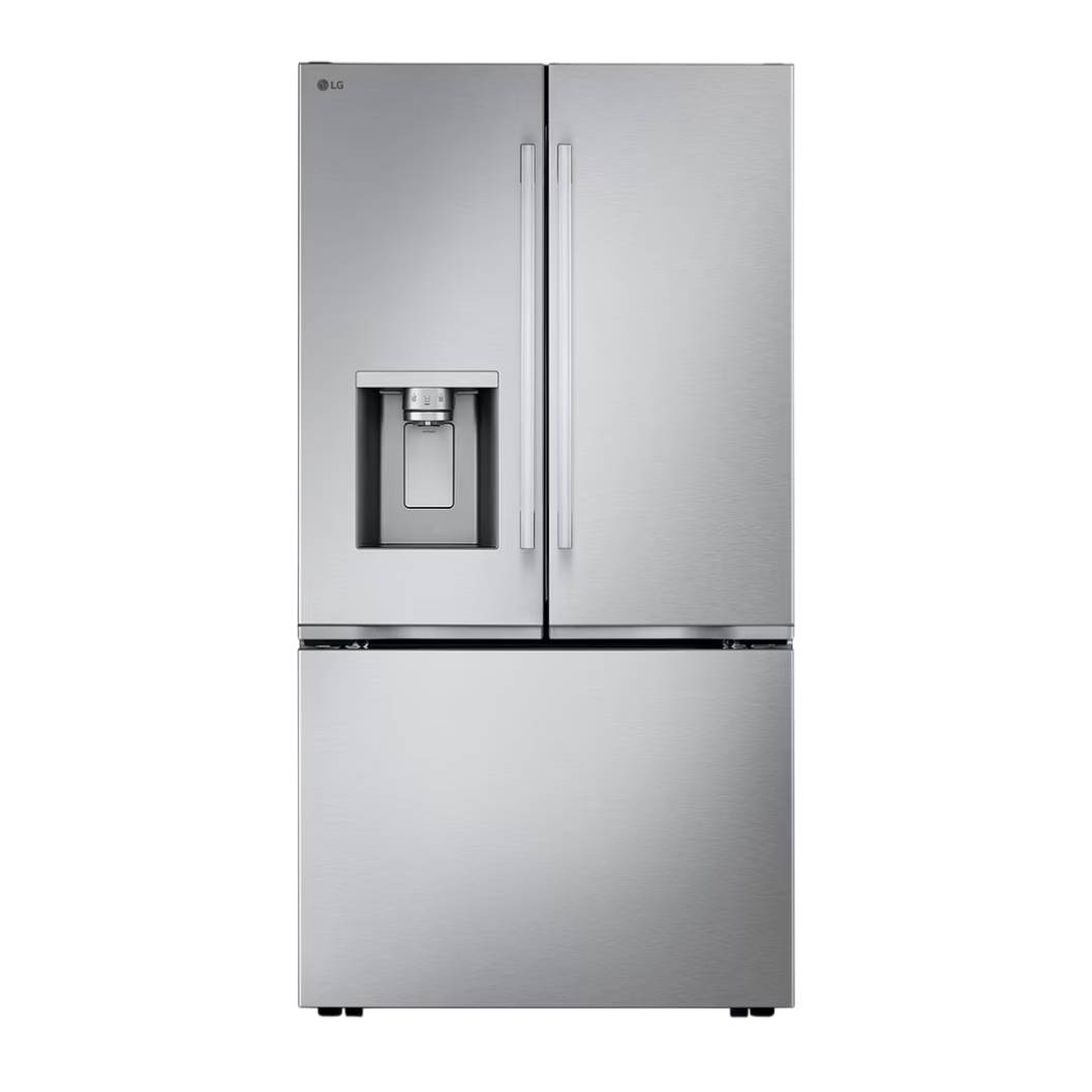 Réfrigérateur porte française 36 po 3 portes Inox