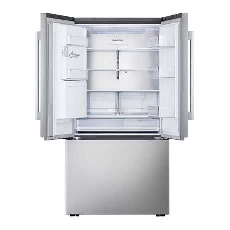 Réfrigérateur porte française 36 po 3 portes Inox