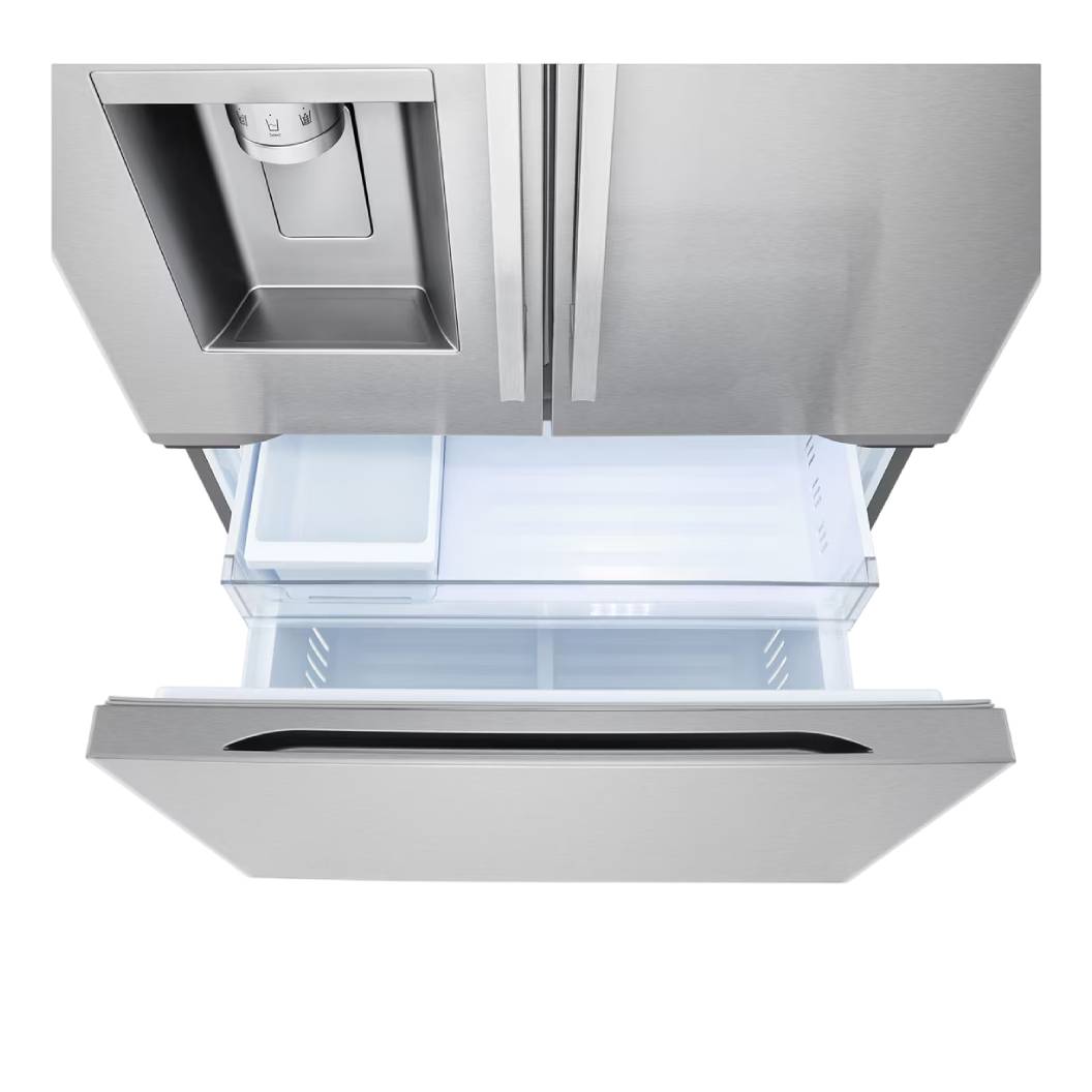 Réfrigérateur porte française 36 po 3 portes Inox