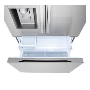 Réfrigérateur porte française 36 po 3 portes Inox