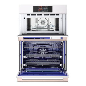 Four encastrable combiné à convection 30 po. 4,7 pi³, blanc